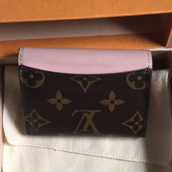 ⚡️FLASH SALE!✨LOUIS VUITTON Monogram Portefeuille Zoe Compact Wallet Pink M62933 - Picture 12 of 12